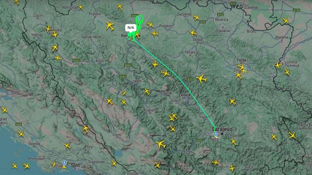 EUFOR-ov avion ponovo nadlijeće Banju Luku: Šta se dešava na nebu iznad grada?