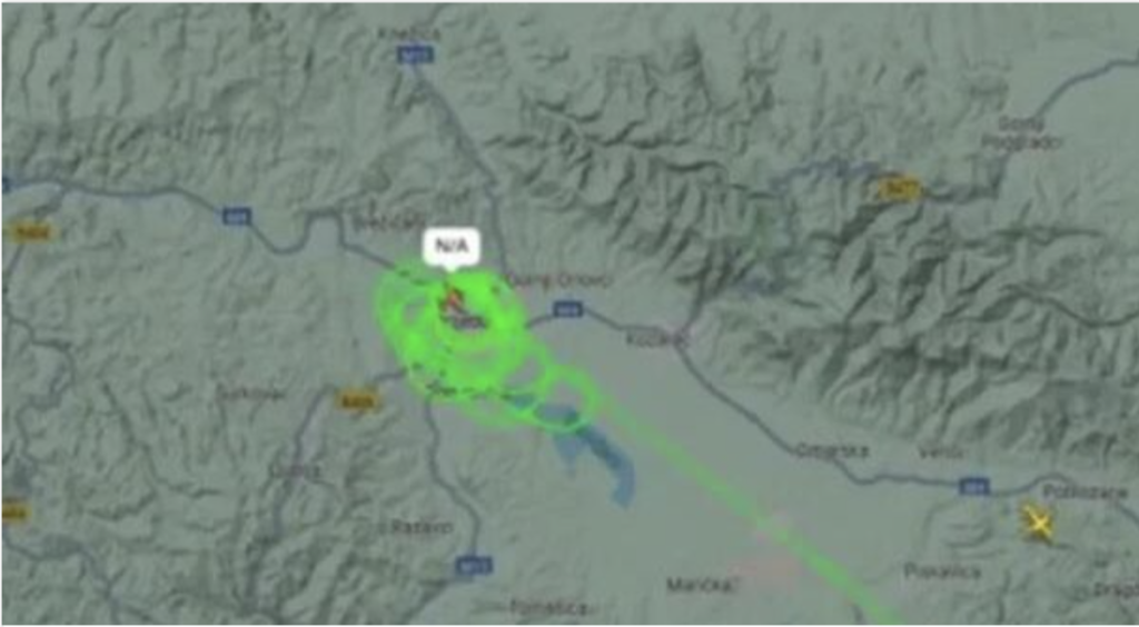 EUFOR nadlijetanje Prijedor