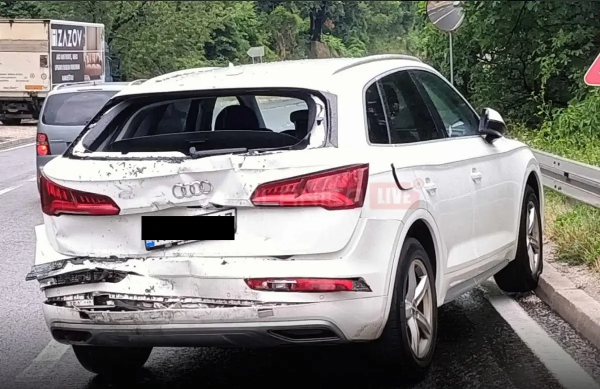 kamion udario automobil Konjic dijete
