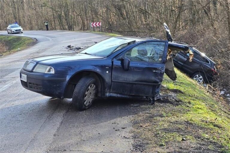 Prepolovljen automobil sa tablicama Srbije: Djeca među šestoro povrijeđenih kod Vinkovaca