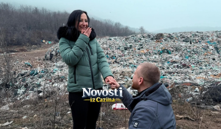 Neobična prosidba u BiH: Zaprosio je na deponiji smeća Neobična prosidba u BiH: Zaprosio je na deponiji smeća