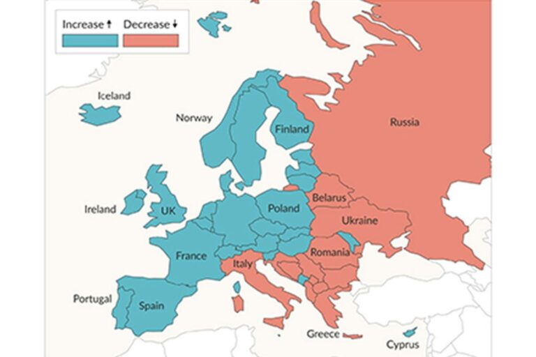 Nova mapa Evrope: BiH, Hrvatska i Srbija na istoj strani (FOTO) Nova mapa Evrope: BiH, Hrvatska i Srbija na istoj strani (FOTO)