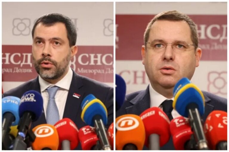 SNSD poručio: Vratite izvorni Dejton ili ćemo tražiti druge modele za budućnost RS