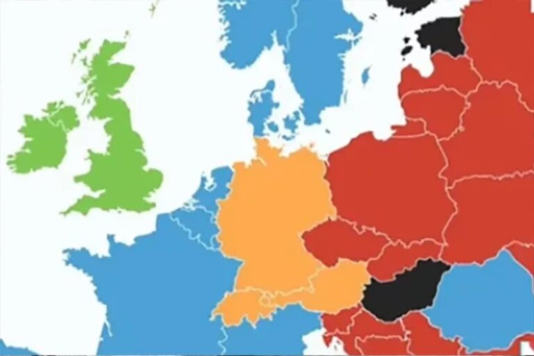 Na novoj mapi cijeli Balkan obojen u crveno (VIDEO)