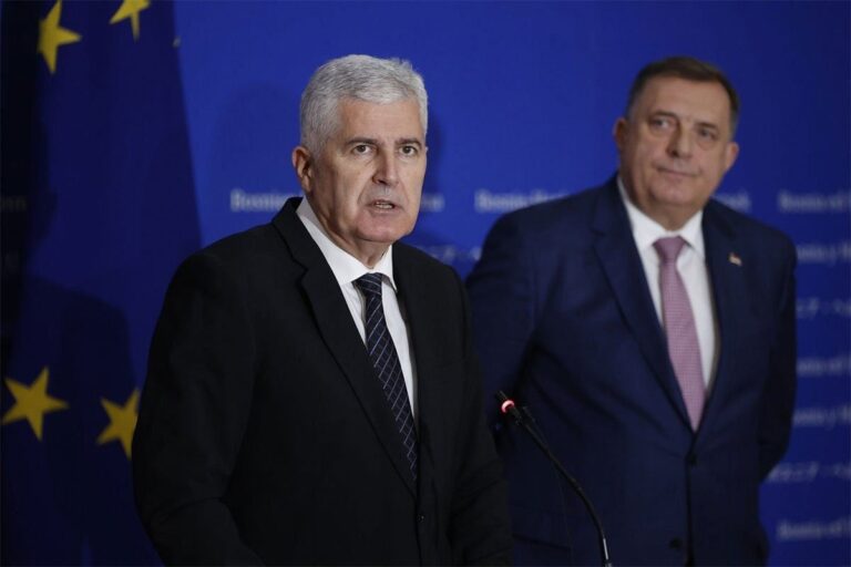 Čović udario na Dodika: "Dalje ruke od hrvatskog naroda"