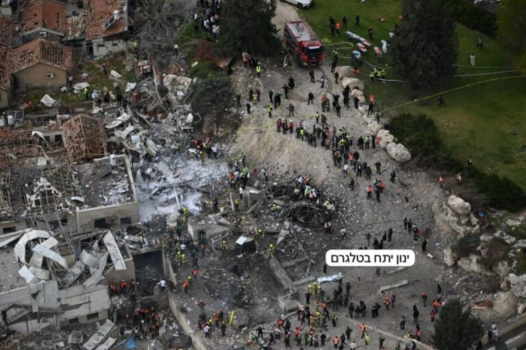 Pogledajte razaranja u Izraelu nakon iranskog raketnog napada