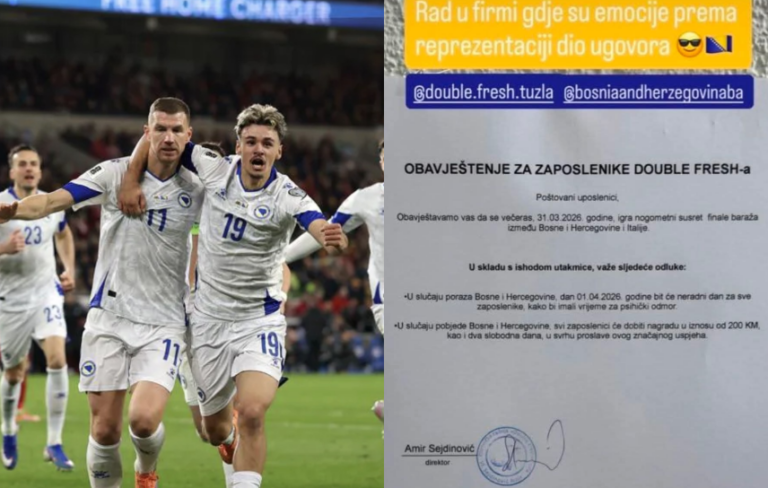 Firma iz Tuzle daje radnicima 200 KM i slobodne dane ako Zmajevi pobijede