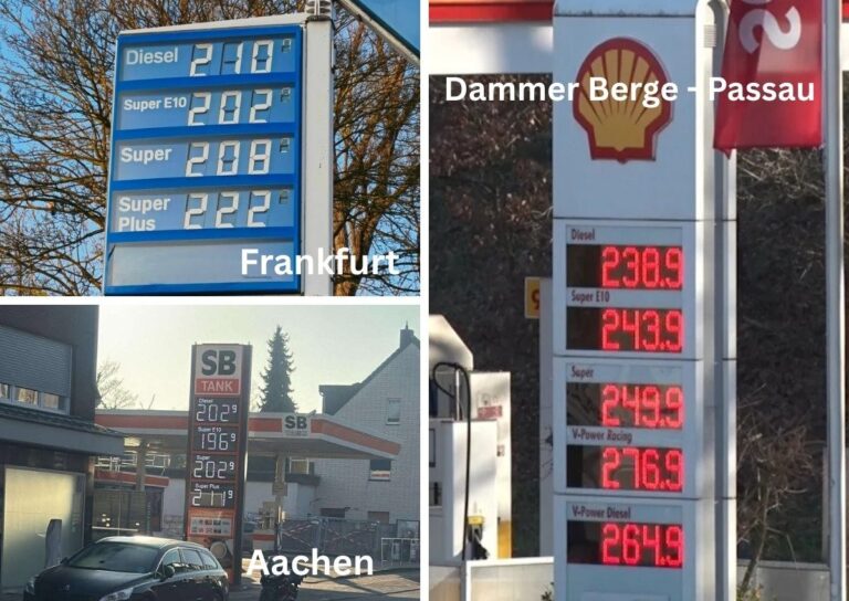 Benzin u Njemačkoj premašio 2 eura po litri dok dizel i dalje poskupljuje