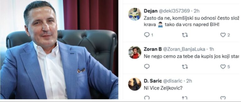 Srbi osuli paljbu po Eleku nakon izjave: “Živjela BiH, navijamo svim srcem”