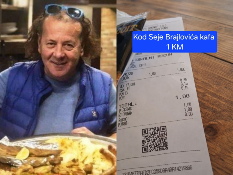 U kafiću kod Seje Brajlovića kafa košta 1 KM