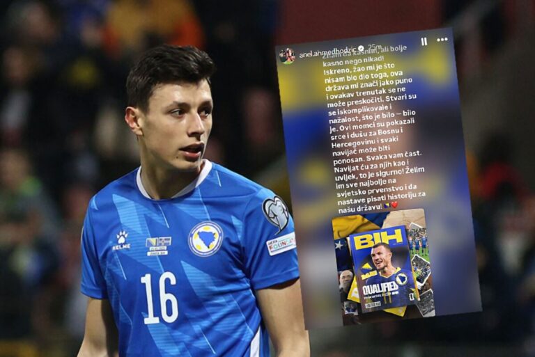 Otišao iz reprezentacije, pa zažalio: Evo šta je poručio Ahmedhodžić