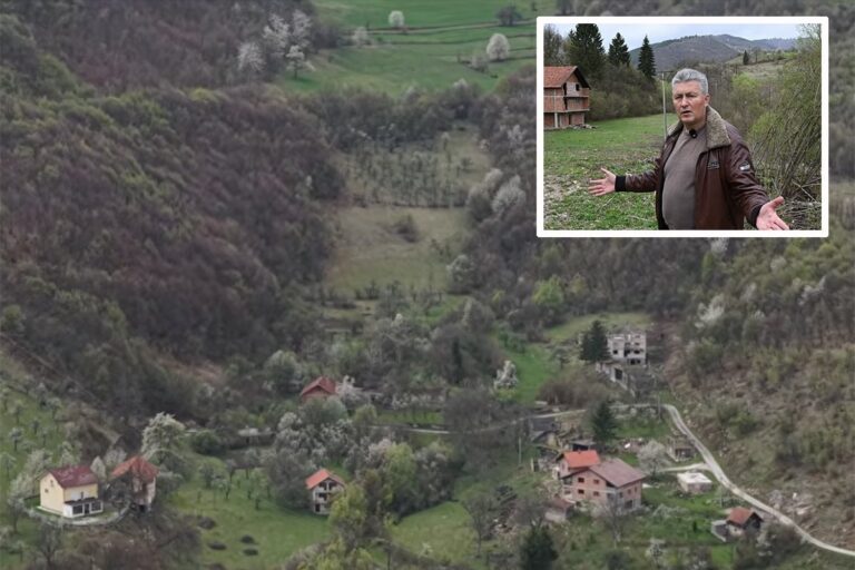Pero prodao kuću u Njemačkoj, pa kupio pola rodnog sela u BiH