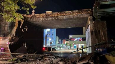 Obrušio se dio mosta na graničnom prelazu Gradiška, saobraćaj obustavljen