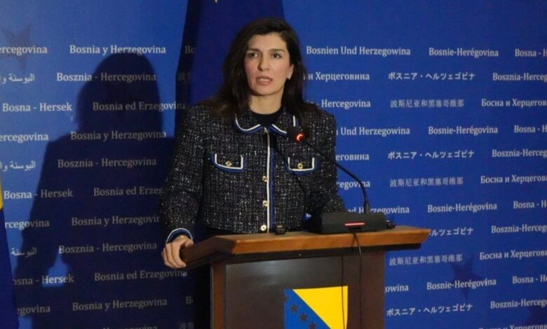 SDA oštro reagovala na izjavu Sabine Ćudić: “Jedan od najsramnijih istupa u poslijeratnoj BiH”