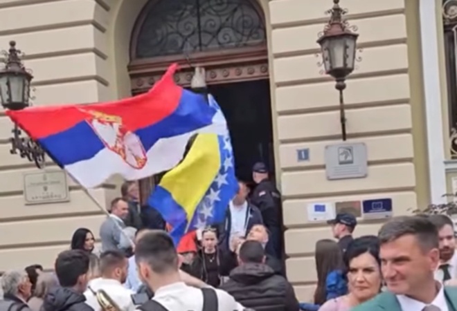 Svadba iz Srbije oduševila region: “Živjeli naši lijepi Jugoslaveni”