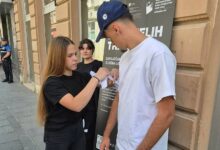 Bh. reprezentativac Kerim Alajbegović pridružio se obilježavanju Dana bijelih traka