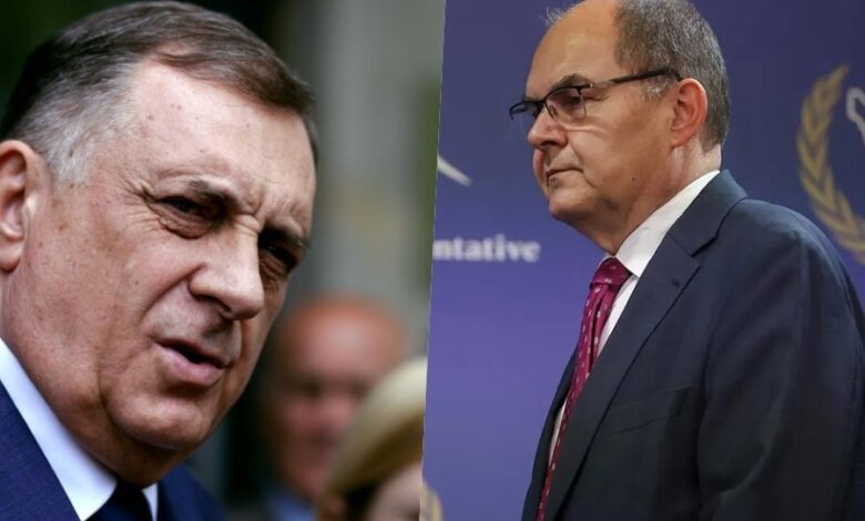 Dodik o Schmidtu: “Izbacili su ga s nogom u d*pe, nije trebao ni dolaziti”